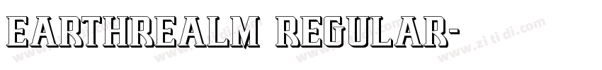 Earthrealm Regular字体转换